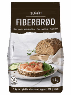 Sunnere Fiberbrødmix (Lavkarbobrød) 1Kg.
