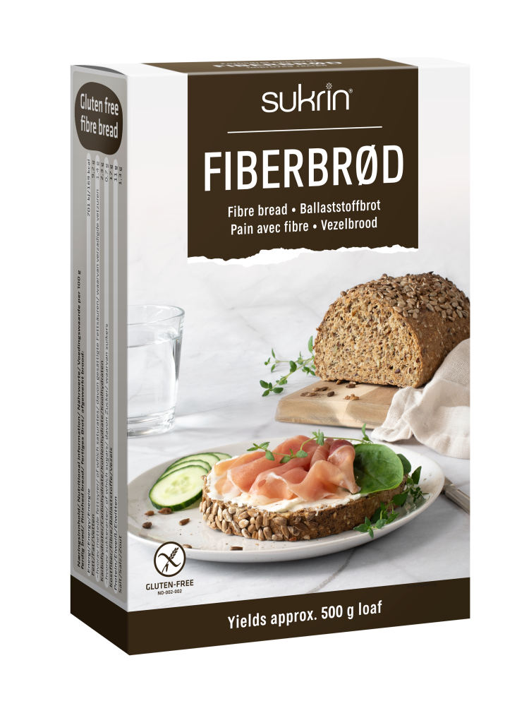 Sunnere Fiberbrødmix (Lavkarbobrød)