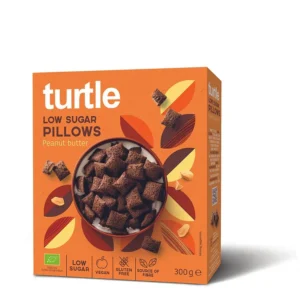 Turtle fylte puter m/peanøttsmør