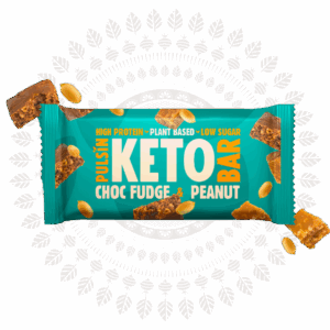 Pulsin Sjokoladefudge og peanøtt Keto Bar