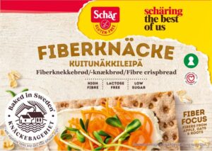 Schär fiberknekkebrød nytt design (Semper Fiberknekkebrød)