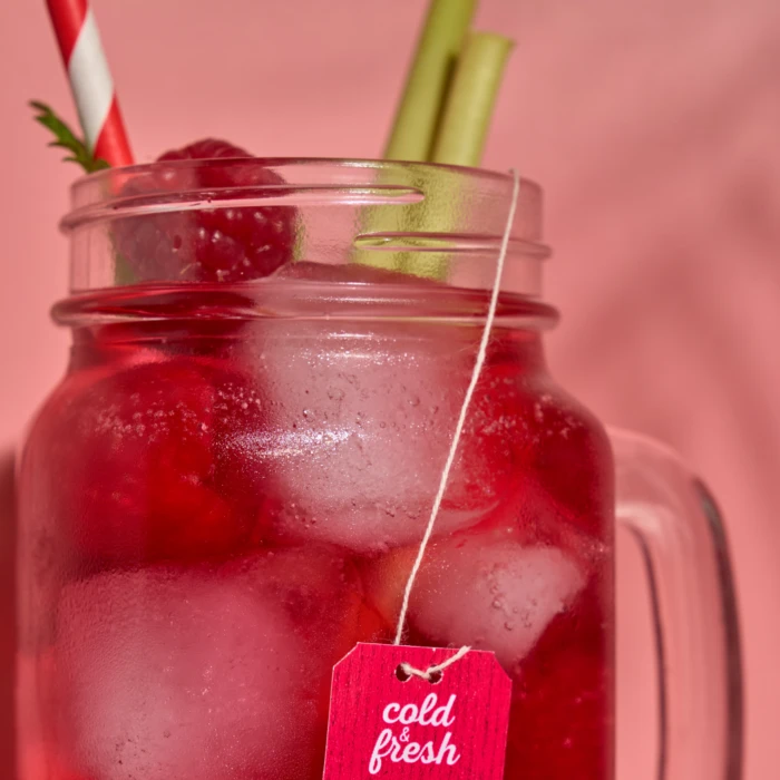 Teekanne Cold & Fresh Hibiskus, Bringebær og Sitrongress - Bilde 3