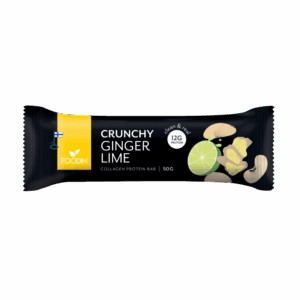 Foodin Collagen Bar Ingefær og Lime