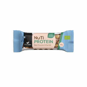 Foodin Nuti Protein bar Mørk sjokolade og havsalt