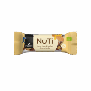Foodin Nuti bar Honning, Pecan og Havsalt
