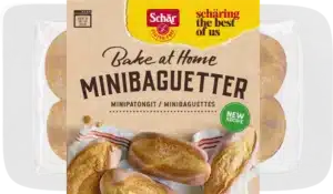 Schär Minibaguetter halvstekte