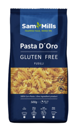 Sam Mills pasta Dòro fusilli