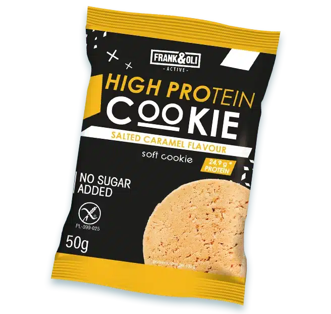 Frank & Oli High Protein Soft Cookie med Salt Karamell