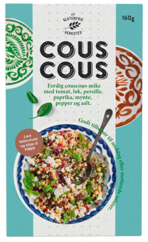 Det glutenfrie verksted Cous Cous miks.