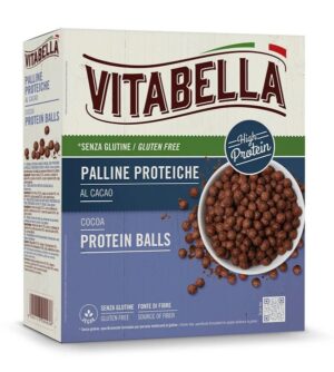 Vitabella sjokolade protein-kuler/frokostblanding