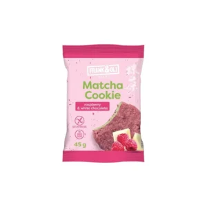 Frank & Oli Matcha Cookie rasberry & white chocolate